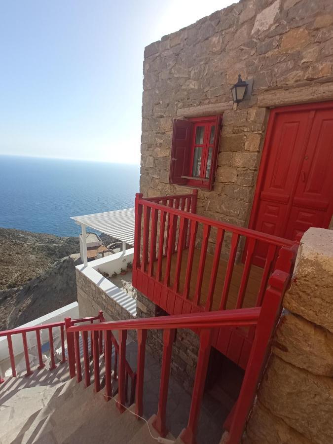 Anemos Guest House Karpathos Olympos  Luaran gambar