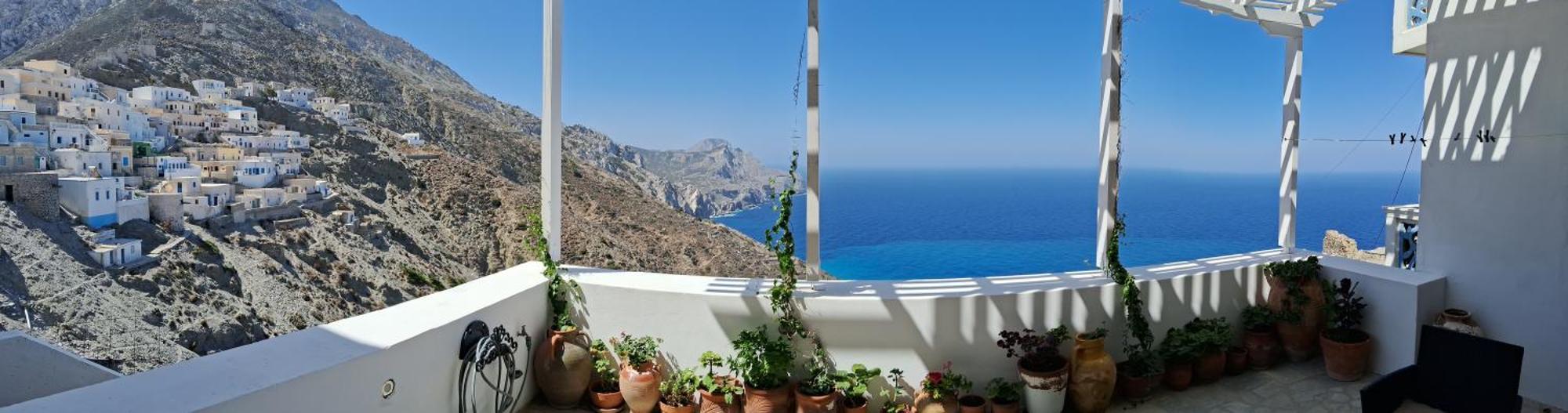 Anemos Guest House Karpathos Olympos  Luaran gambar