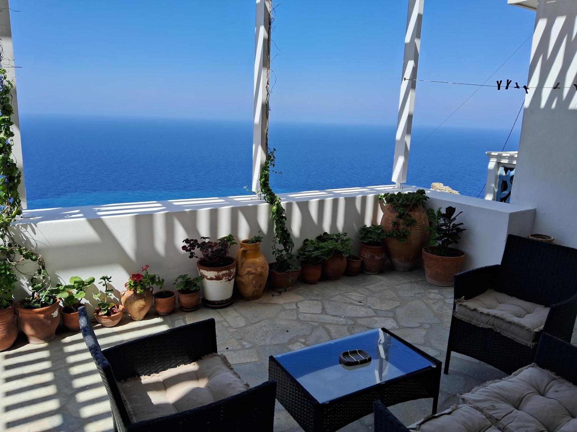 Anemos Guest House Karpathos Olympos  Luaran gambar